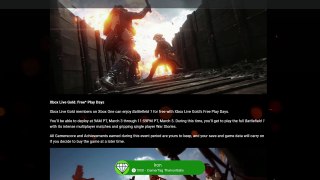 Notícias Xbox - Battlefield 1 de graça no final de semana para assinantes Xbox Live Gold