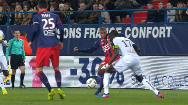 Ligue 1 : Caen 2-3 Angers