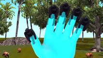 3D Gorilla Animated Finger Family Rhymes For Children | Gorilla Finger Family Rhymes