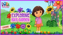 Dora the Explorer Gameplay Movie - Exploring Isas Garden - Kids Games