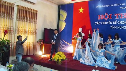 Tổ quốc của tôi - Trường THPT chuyên Hưng Yên biểu diễn 25/2/2017