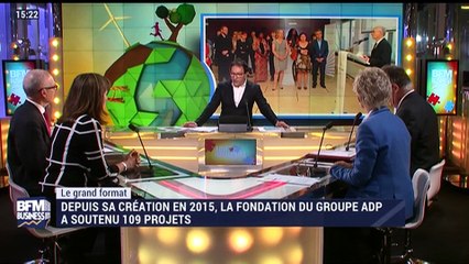 Le grand format: Les actions de mécénat du groupe ADP pour la lutte contre l'illettrisme - 04/03