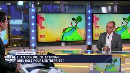 Le mode expert: Quel est le rôle de l'entreprise dans la lutte contre l'illettrisme ? - 04/03