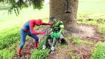 Spiderman Vs Spidergirl - Superhero Battle! w/ Hulk and Joker Superhero Time Adventures Ep