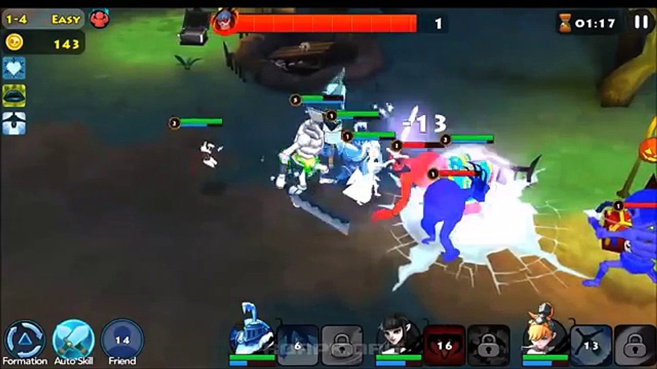 [В HD] герои и рыцари геймплей #2 на андроид | PROAPK