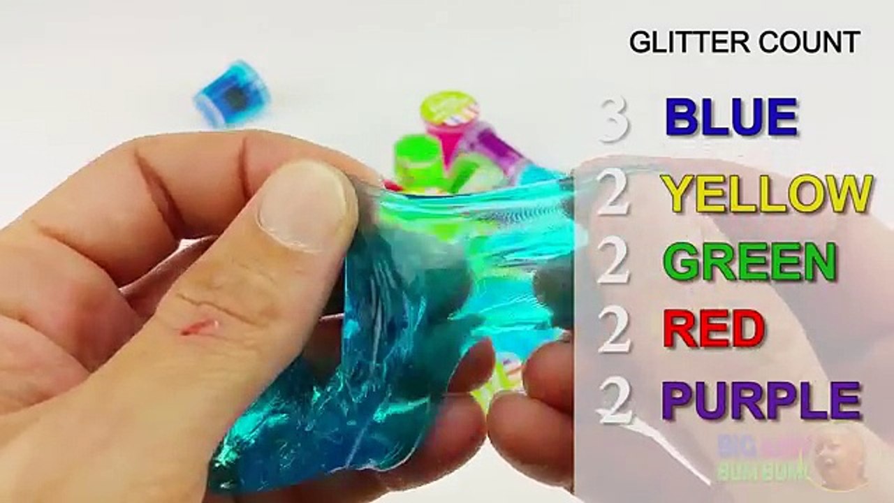 Learn Colours With Ooze and Glitter Putty! Fun Learning Contest!