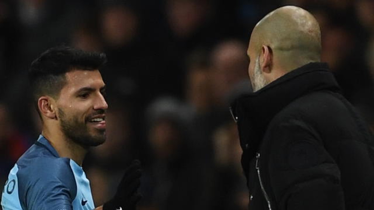 Guardiola loves angry Aguero