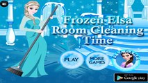 Disney Frozen Princess Elsa Anna Rapunzel and Ariel Baby Room Decoration Games Compilation