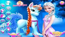 Disney Frozen Games-elsa Pony Caring - Frozen Games For Kids Girls Games