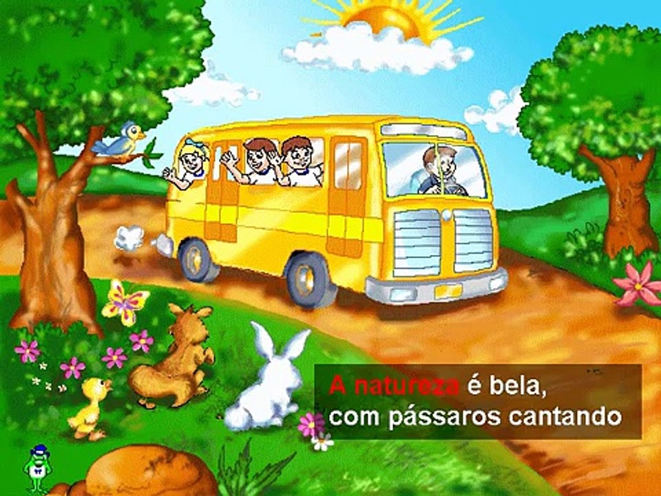 DIA LINDO A CAMINHO DA ESCOLA - BEAUTIFUL DAY ON THE WAY TO SCHOOL