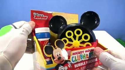 Disney Mickey Mouse Clubhouse Bubble Machine Toy *BONUS HIDDEN MICKEY*