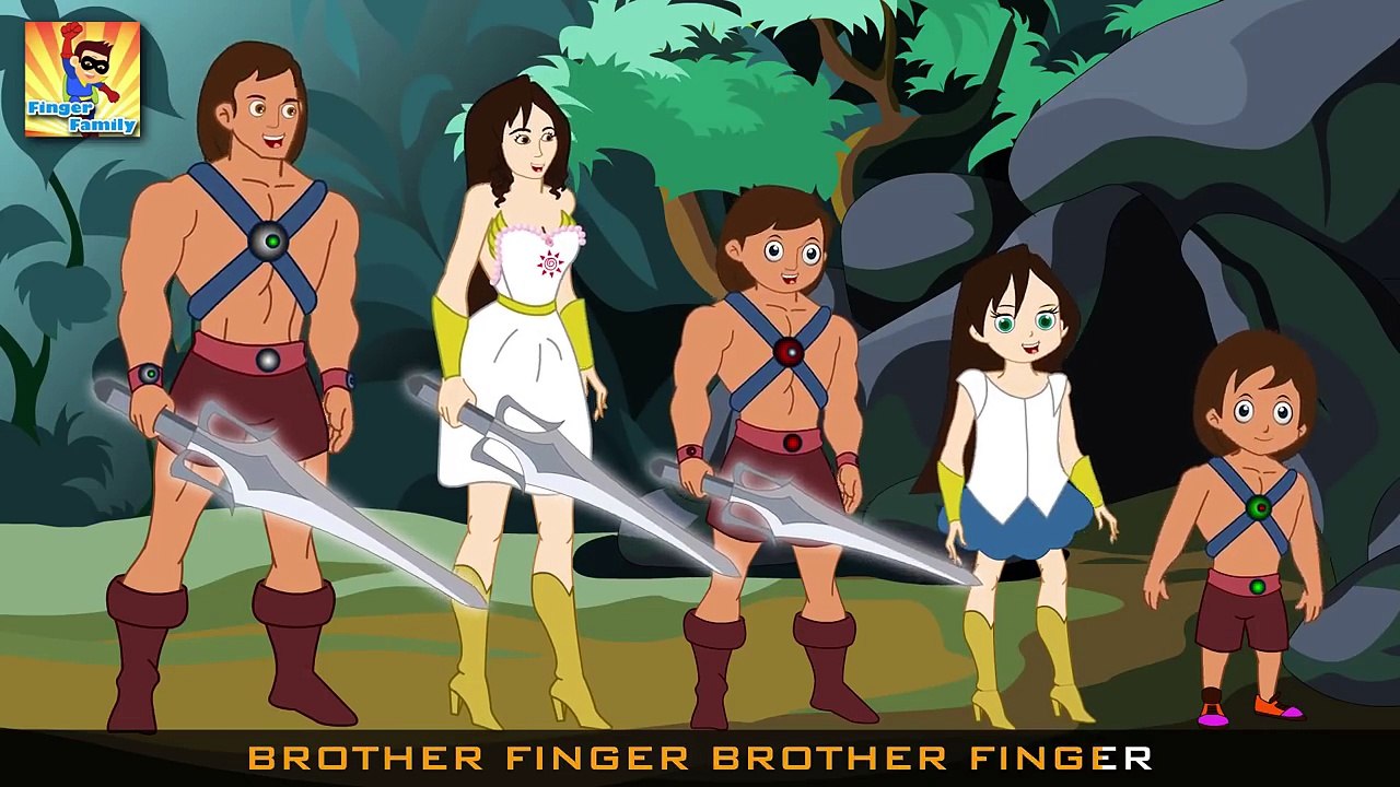 Finger Family Epic Battle Crazy Ninja Vs Sword | Finger Family Rhymes for Children