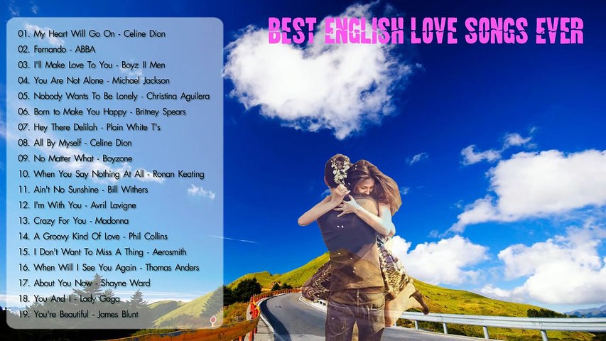 Best English Love Songs - The Best L
