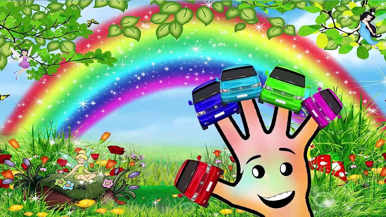Cartoon Finger Family - Car Finger Family Nursery Finger Family Rhymes For Children