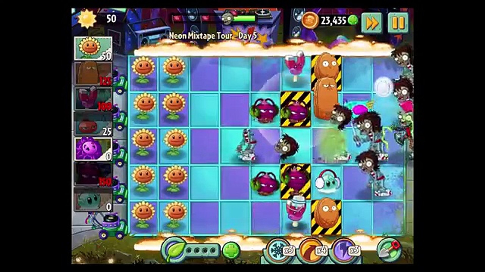 Plants Vs Zombies 2 Neon Mixtape Tour Day 5 Celery Stalker And