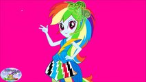 My Little Pony Transforms Equestria Girls Rainbow Dash Color Surprise Egg and Toy Collector SETC