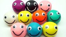 Play & Learn Colours with Play Dough Smiley Face Hearts Molds Fun & Creative for Kids