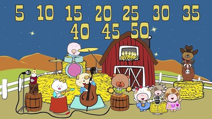 Number Songs for Kids | Kids Song Compilation | The Singing Walrus