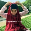 Tutorial Hijab Pashmina Terbaru Spesial  Idul Fitri  l Trend Hijab Lebaran 2016
