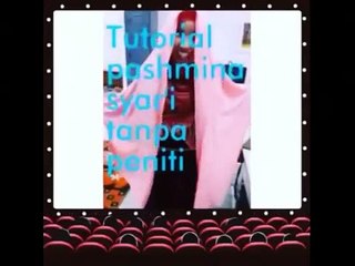 Tutorial Hijab Syari Simple Tanpa Peniti l Trend 2016