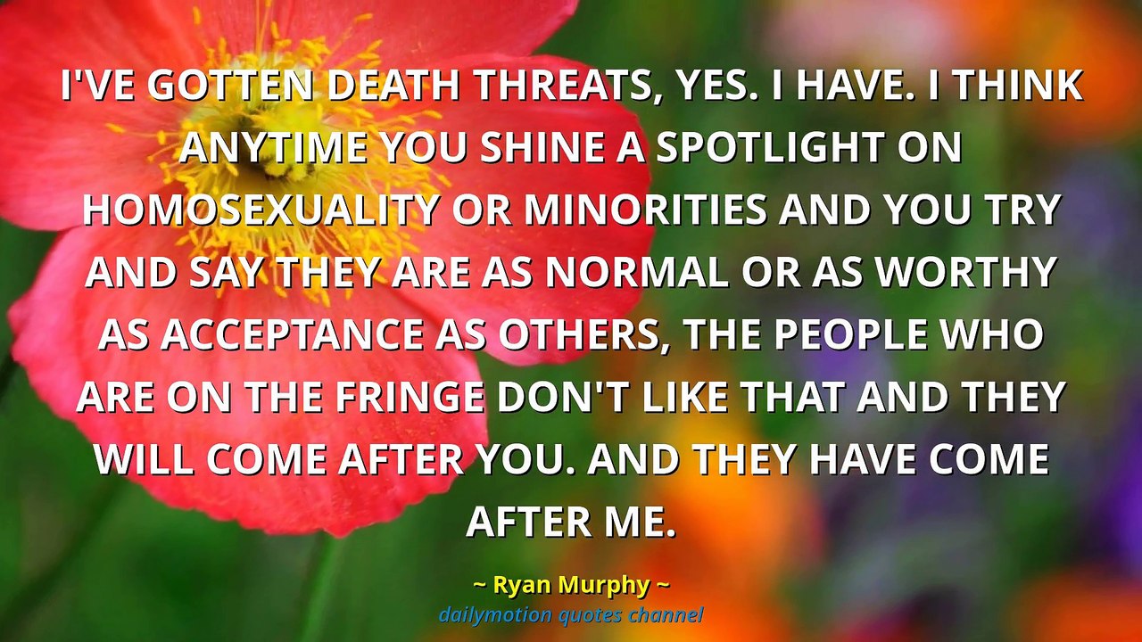 Ryan Murphy Quotes