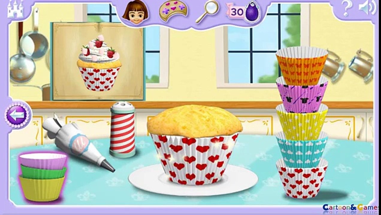 Sofia La Primera, la Princesa Sofia Fiesta Cupcake, Juego en ingles para Niños