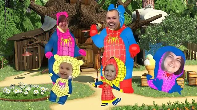 Мисс Кэти и Мистер Макс Маша и Медведь кидс Рома и Диана шоу семья пальчиков на русском но
