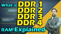 DDR1 Vs DDR2 Vs DDR3 Vs DDR4 RAM Detail Explained