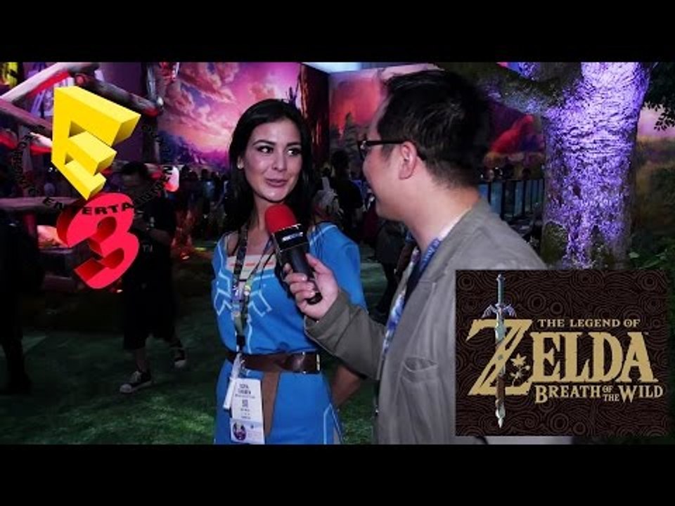 E3 2016 - Visite du stand de Nintendo avec ZELDA Breath of the Wild !