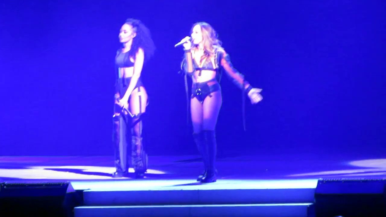 Little Mix talking between songs - Boston TD Garden 3_3_17