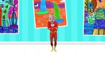Real Life SuperHeroes with Nursery rhymes. Superheroes finger family and rhymes for kids