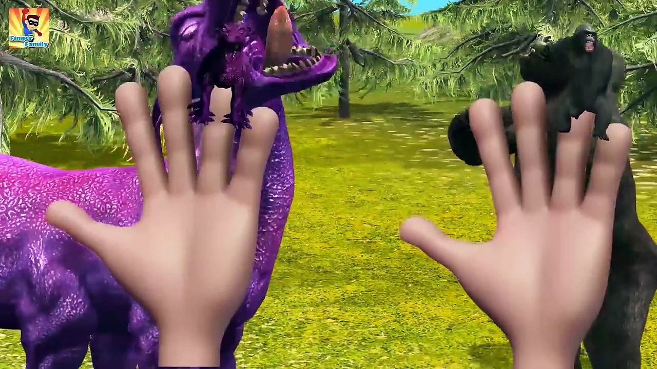 Top Animals Cartoons Finger Family Collection | Animals Finger Family Rhymes for Children