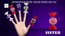 Finger Family Toffee Candy | Toffee Finger Family 3D Songs | Finger Family Toffee Nursery Rhymes