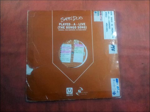 SAFRI DUO.(PLAYED-A-LIVE.(THE BONGO SONG.(ORIGINAL CLUB MIX.)(12''.)(2001.)