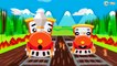 Trains Adventures +1 hour Kids Videos Compilation | Cartoons for children about Train