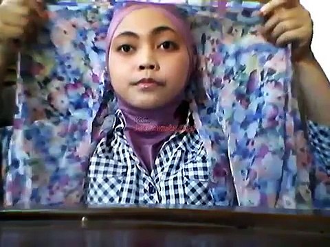Video Memakai Jilbab Pashmina Model 2014 l Video Wearing Hijab Pashmina(2)