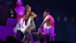 Ariana Grande performs  Side To Side Live at TD Garden in Boston on 03/03/17