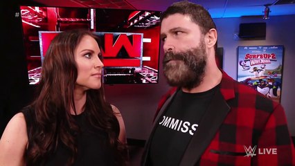Mick Foley stands up to Stephanie McMahon - Raw, Feb. 20, 2017