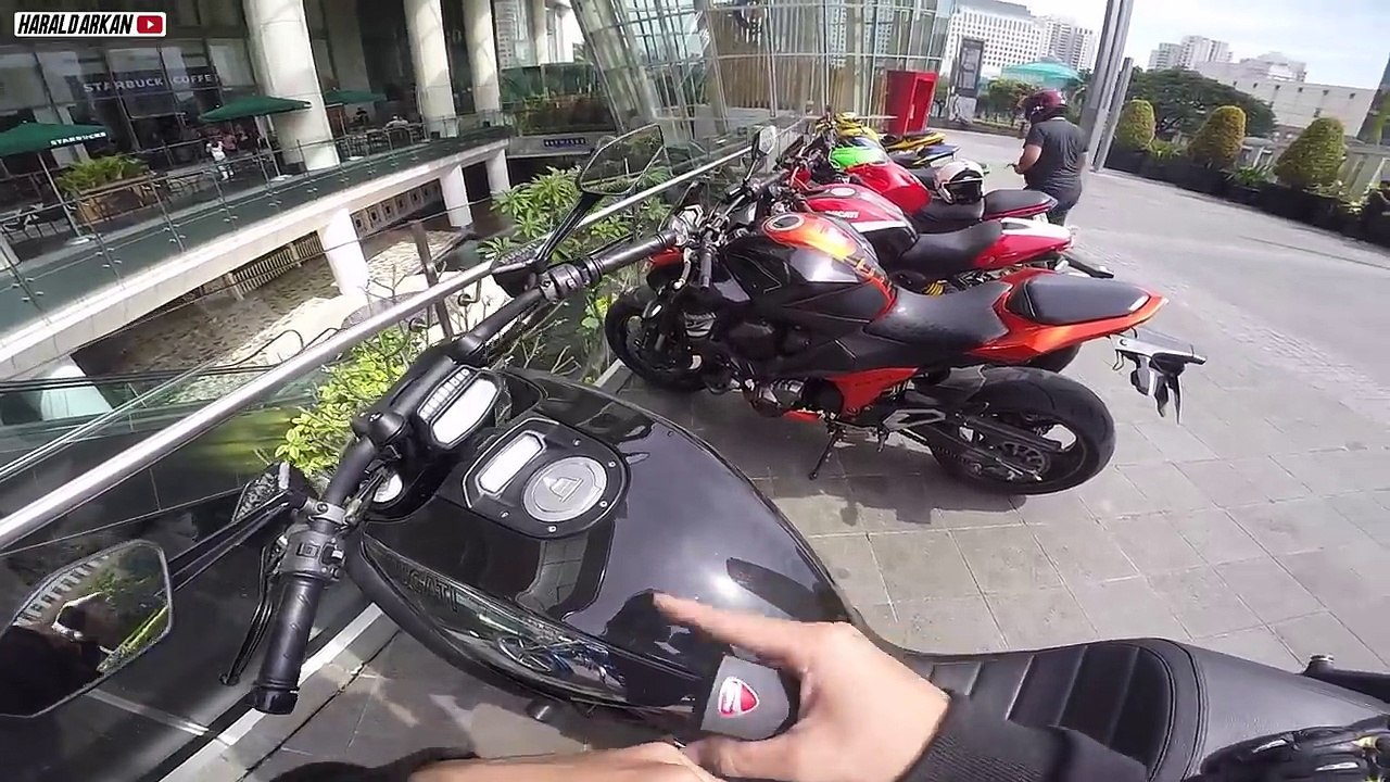 Test Ride DUCATI DIAVEL CROMO 2013, BERISIK!!! #motovlog Indonesia