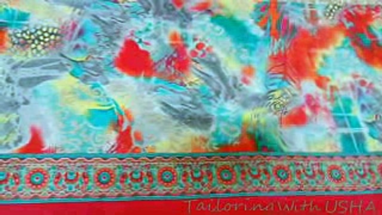 Yoke Frock Cutting And Stitching - Tailoring With Usha - YouTube