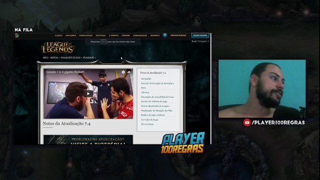 Buffs e Nerfs Patch 7.4 - Faker e Yoda Não Curtiram