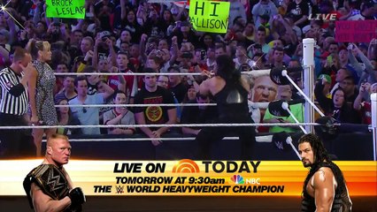 Roman Reigns vs Brock Lesnar Wrestlemania 31 Full Match 720p HD