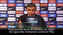 Barça/PSG : Luis Enrique y croit