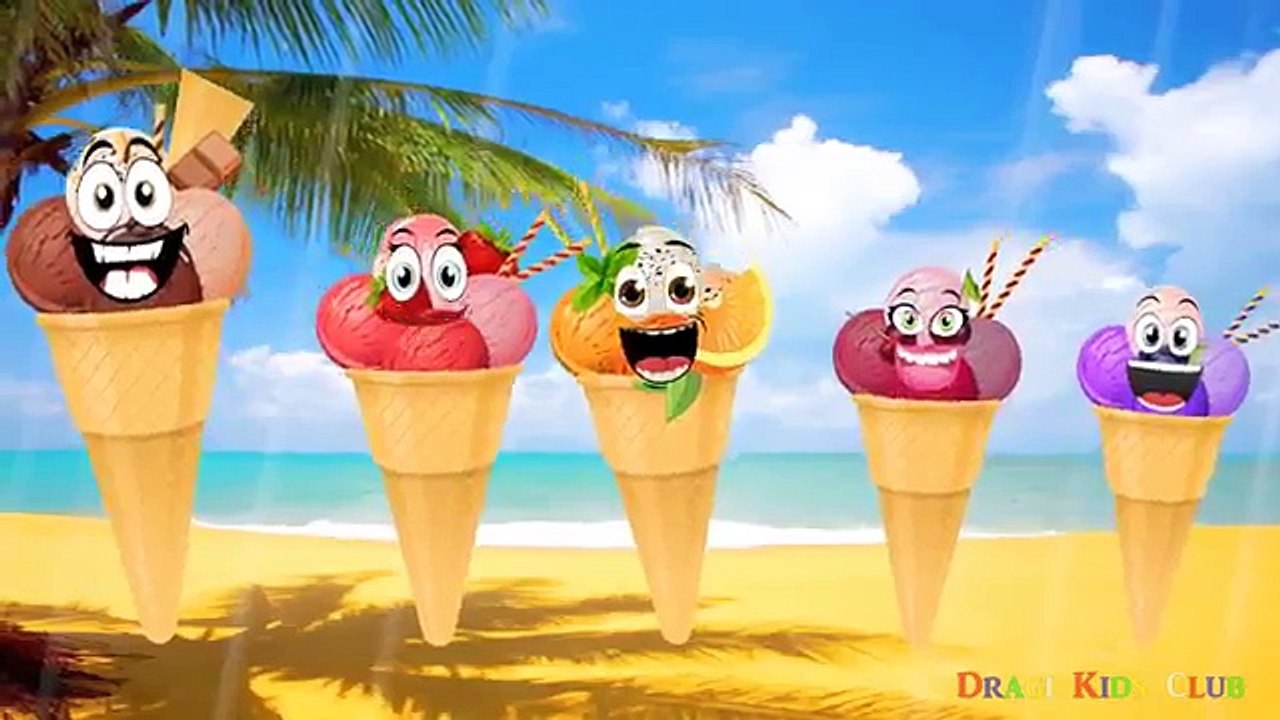 Ice Creams Finger Family Songs & Learn Colors Collection & Nursery Rhymes
