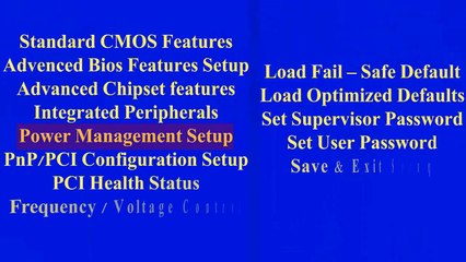إعدادات البيوس الجزء السادس و الأخير