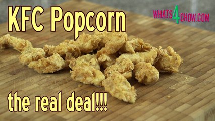 KFC Popcorn Chicken Secret Recipe - How to Make KFC Popcorn Chicken - The REAL Deal!!!