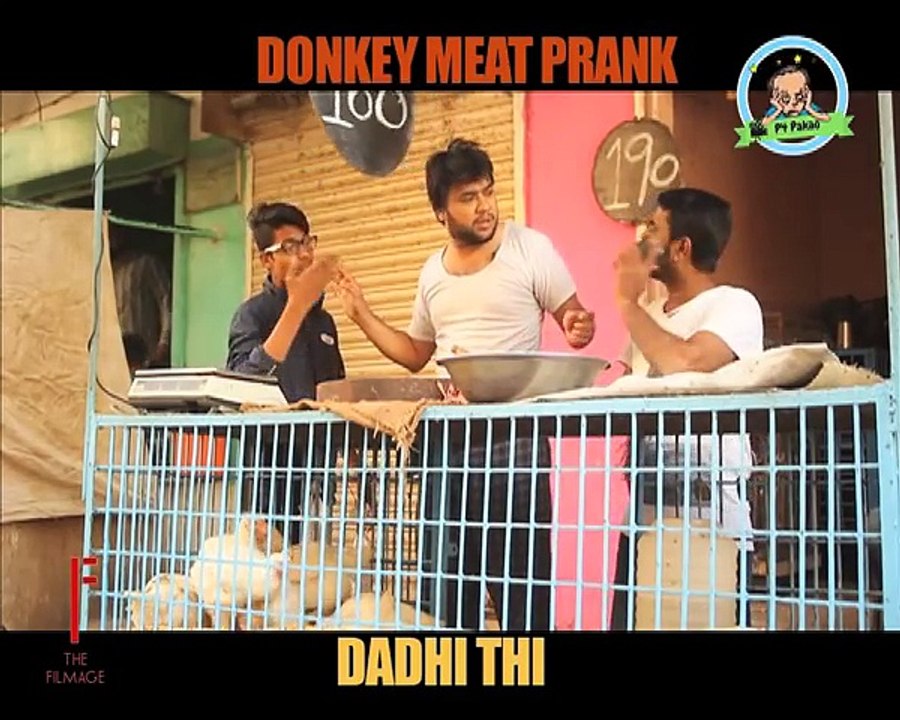 Donkey Meat Prank -Gadha Ka Goosht Bechna - By Nadir Ali In P4PAKAO