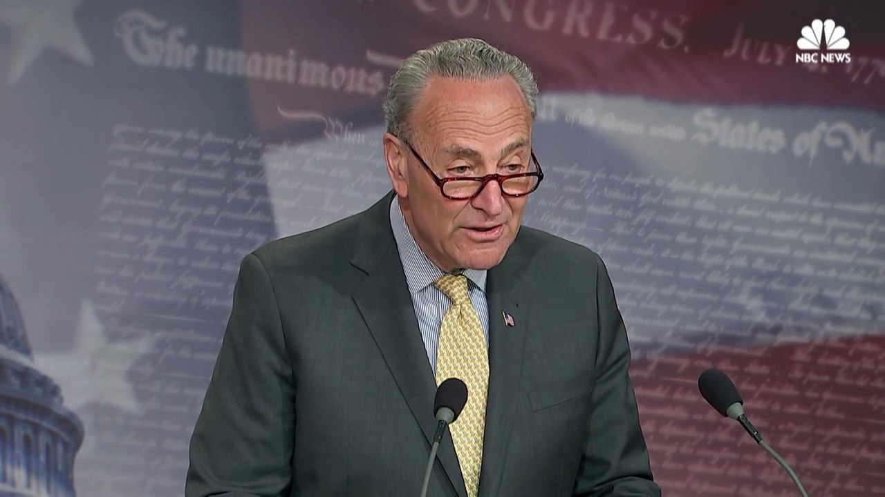 Chuck Schumer Calls On Jeff Sessions To Resign Over Misleading Russia Testimony - NBC News