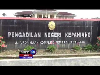 Pasca Tertangkapnya Janner Purba, Pengadilan Negeri Kepahiang Sepi - NET16