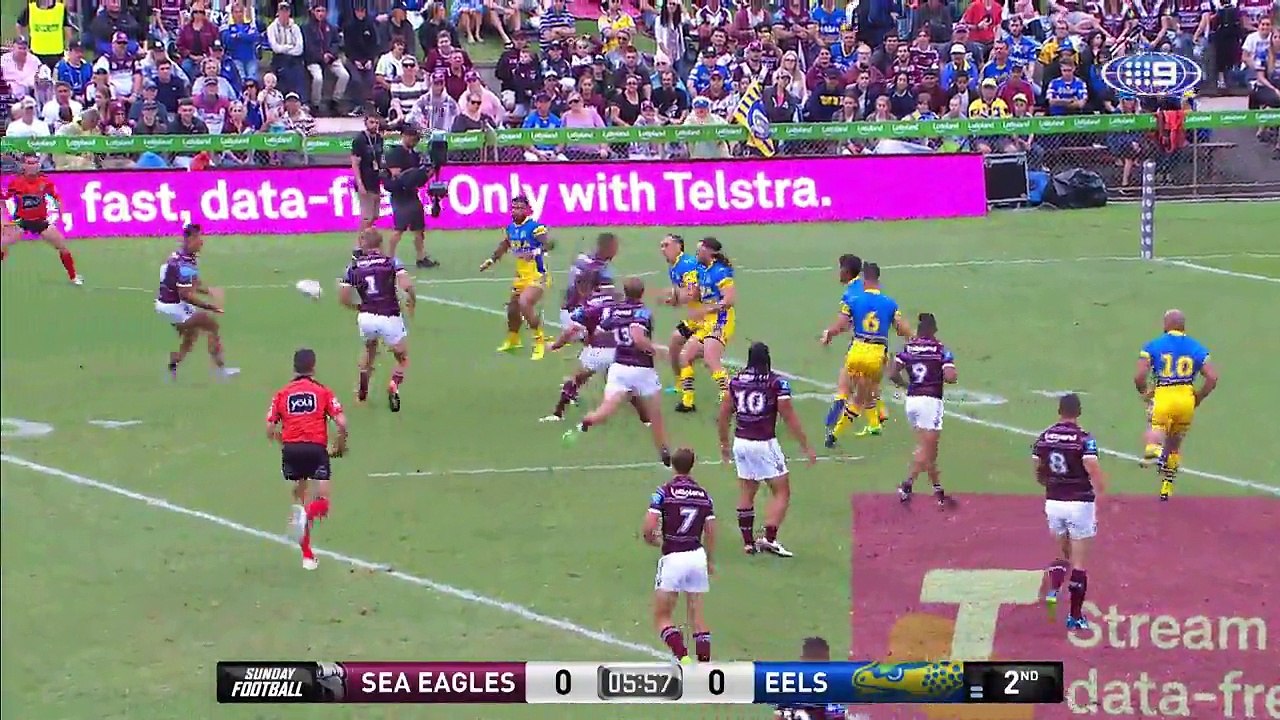 Sea Eagles vs Eels - Highlights ( NRL 2017 ) Round 1